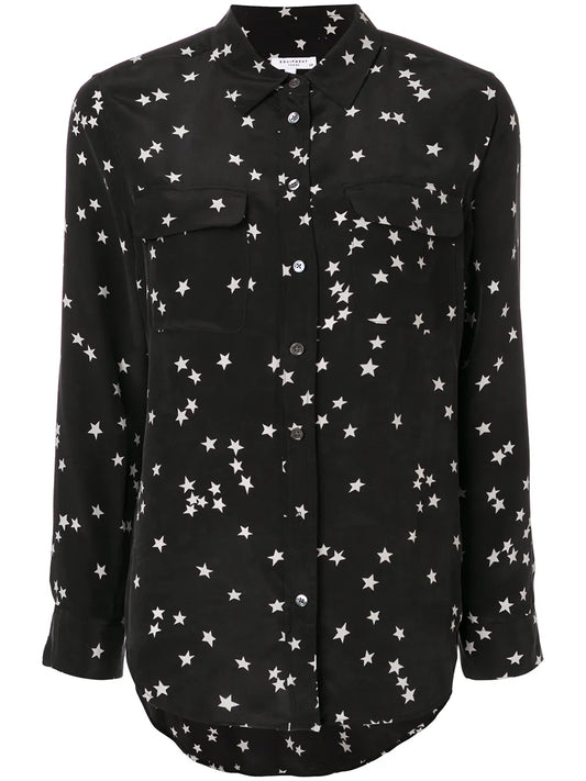 Signature Slim-Fit Silk Shirt