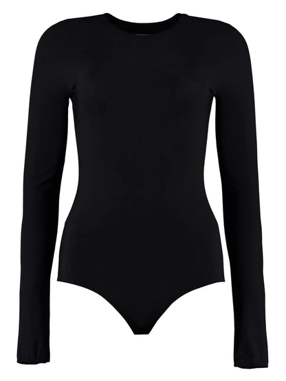 Round-Neck Jersey Bodysuit