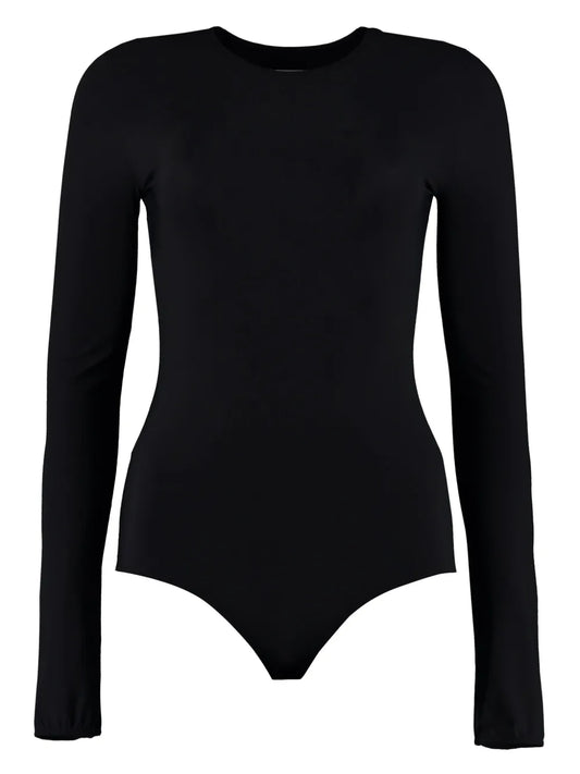 Round-Neck Jersey Bodysuit