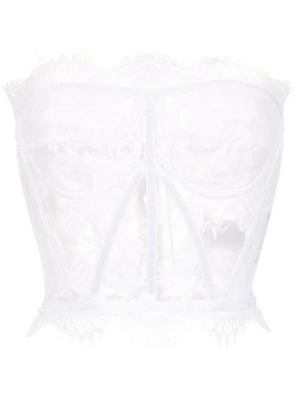 Lace Bustier Top