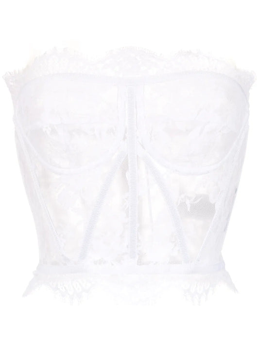 Lace Bustier Top