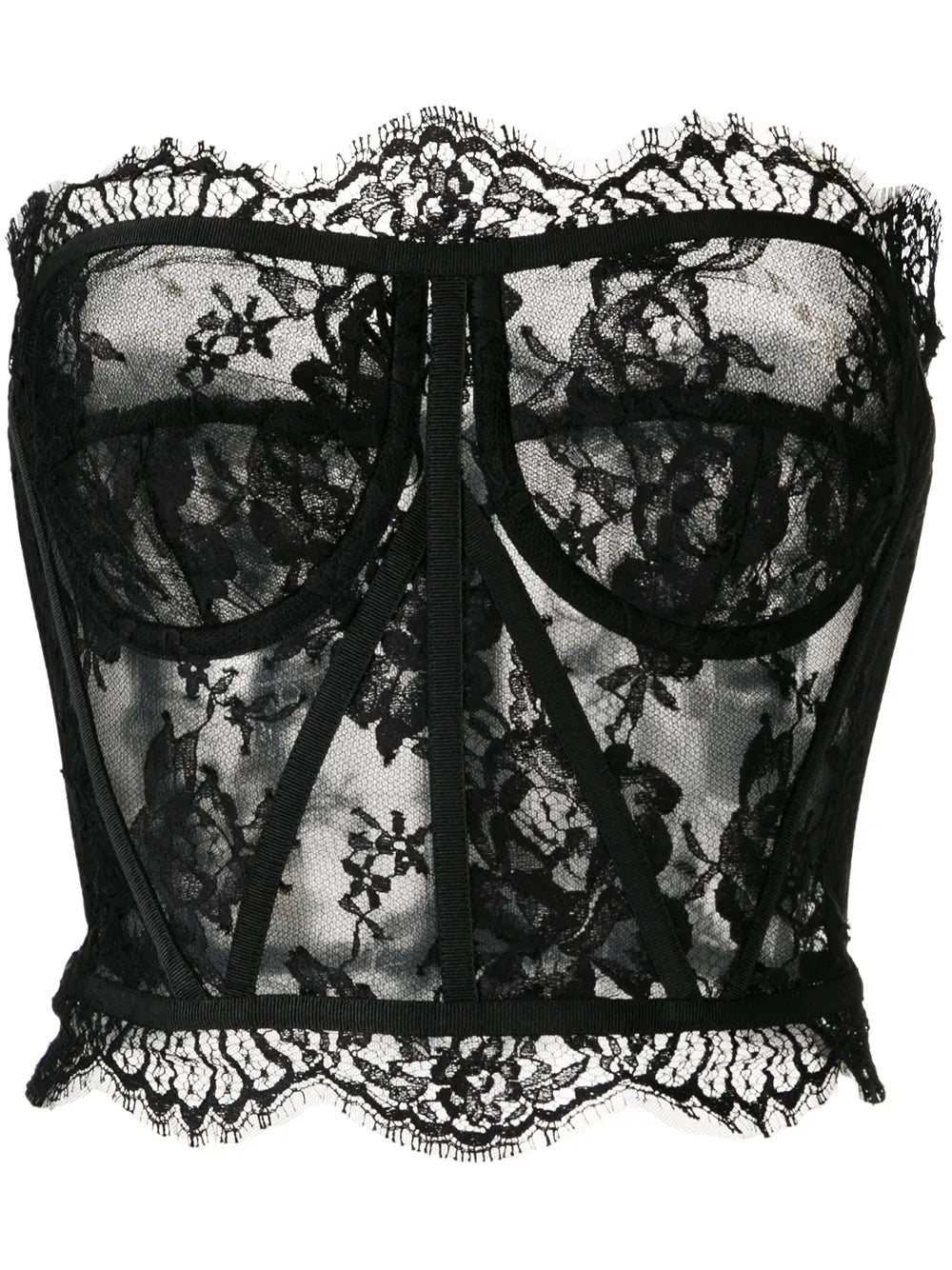 Lace Bustier Top