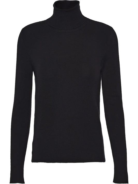 Roll-Neck Cashmere-Silk Jumper
