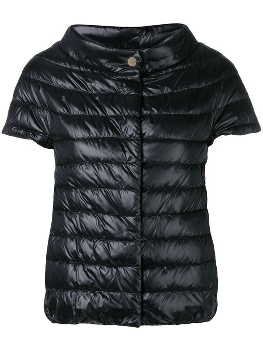 Great Short-Sleeved Down Jacket
