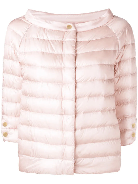 Snap Button Padded Jacket
