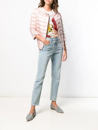 Snap Button Padded Jacket