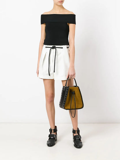 Origami Pleated Shorts