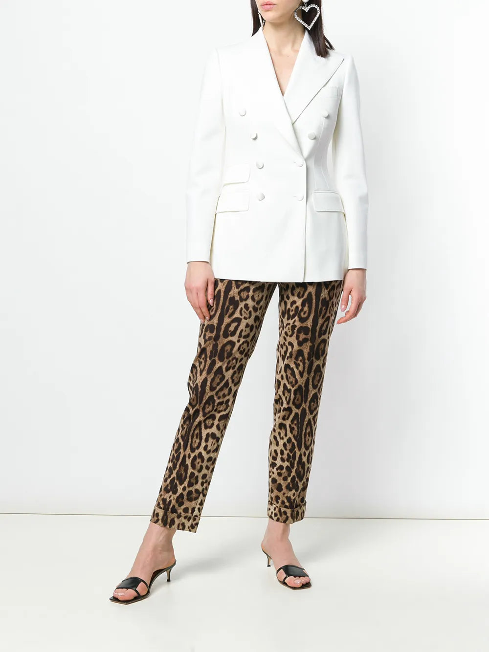 Leopard Print Trousers