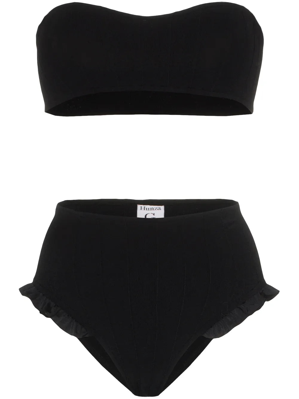 Osiris Bandeau High Waisted Frill Bikini
