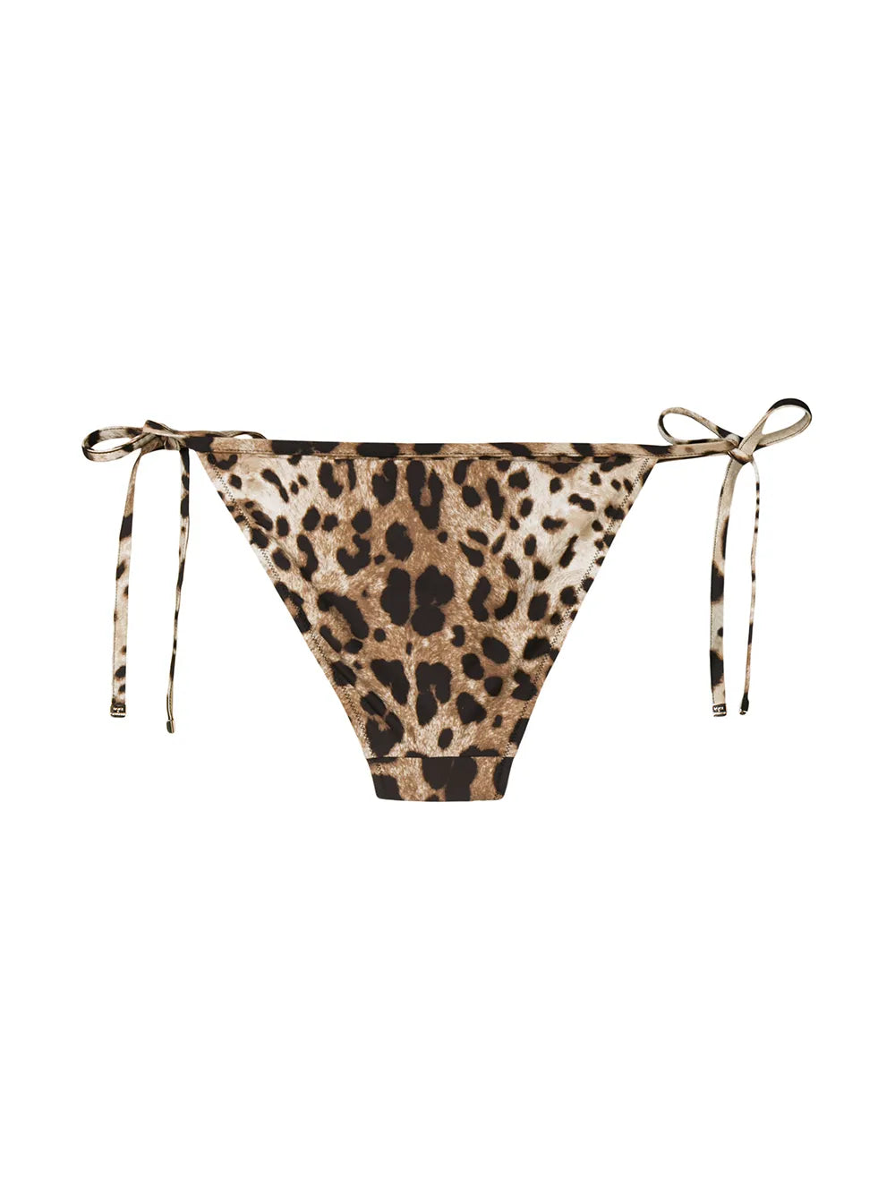Leopard-Print Bikini Bottoms