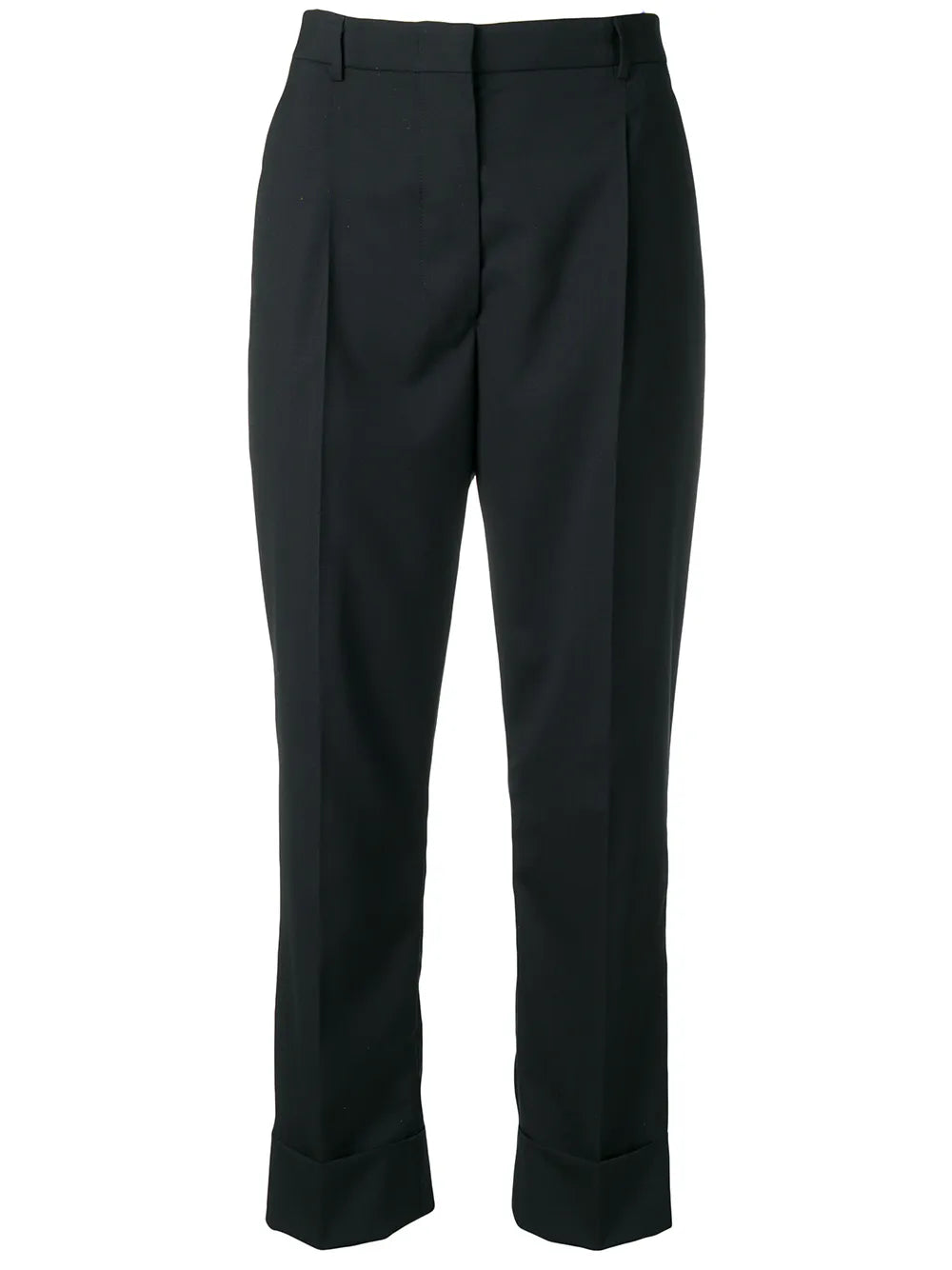 Cropped Tailored Trousers