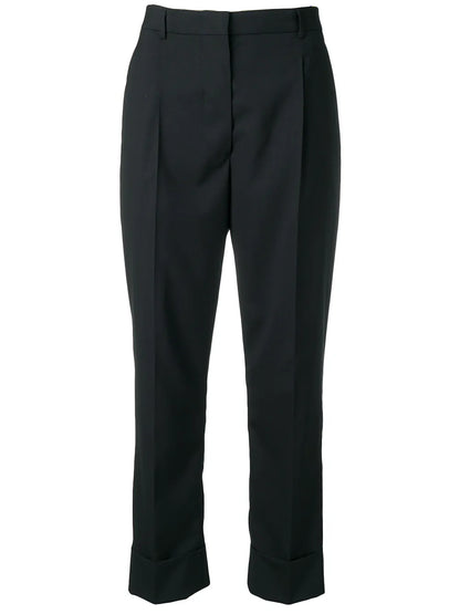 Cropped Tailored Trousers