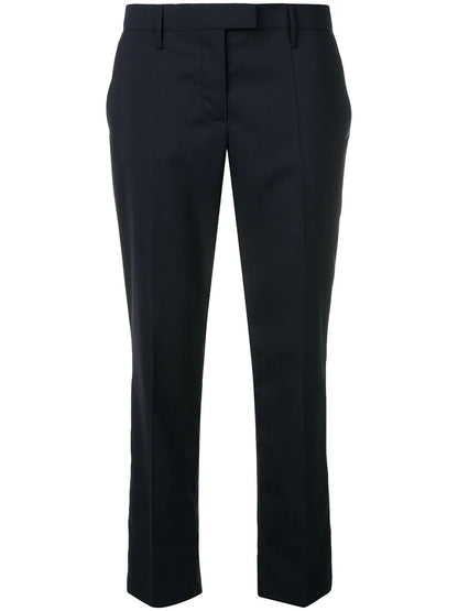 Cropped Tailored Trousers