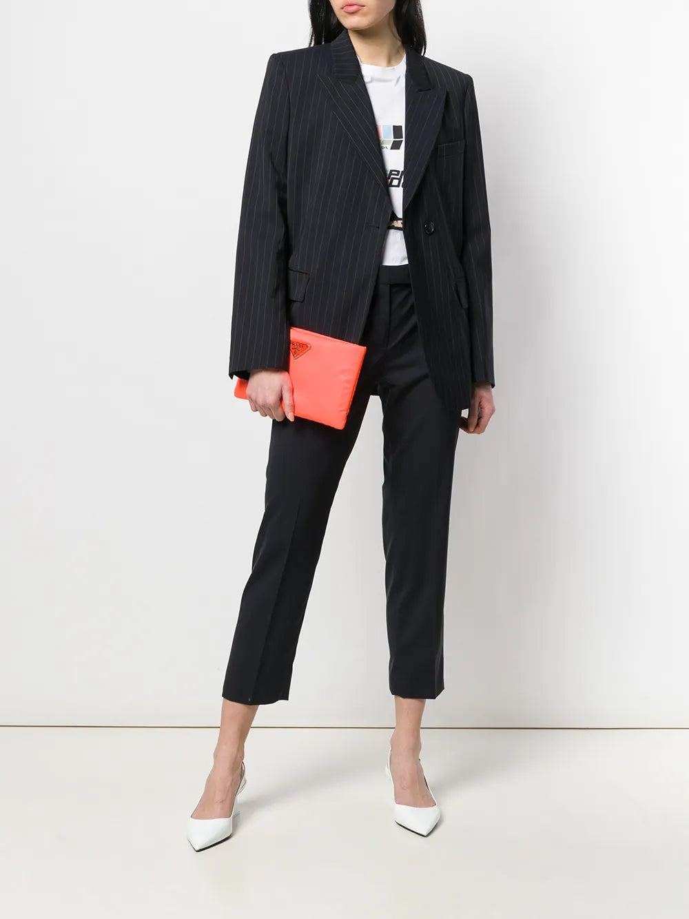 Cropped Tailored Trousers