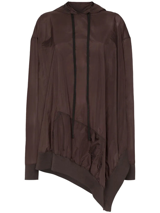 Asymmetric Open-Side Hoodie