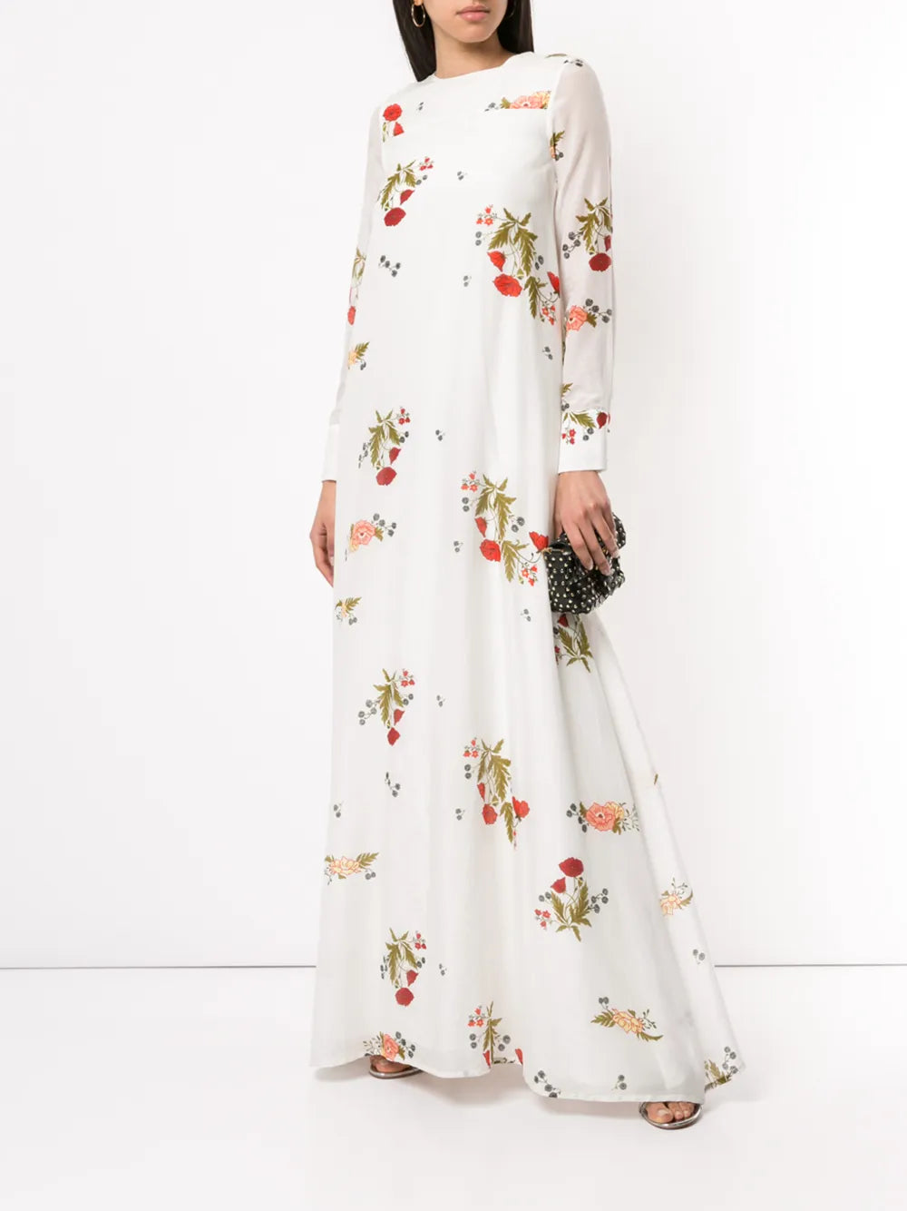 Soiree Floral Print Dress