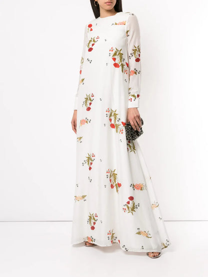 Soiree Floral Print Dress