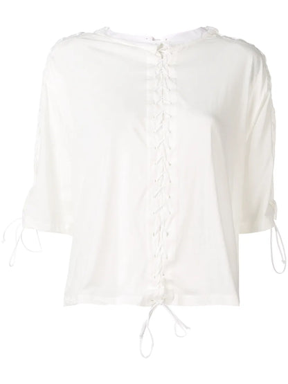 Lace-Up T-Shirt