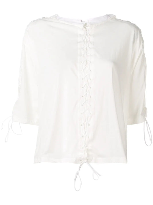 Lace-Up T-Shirt