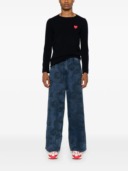 Embroidered Logo Jumper