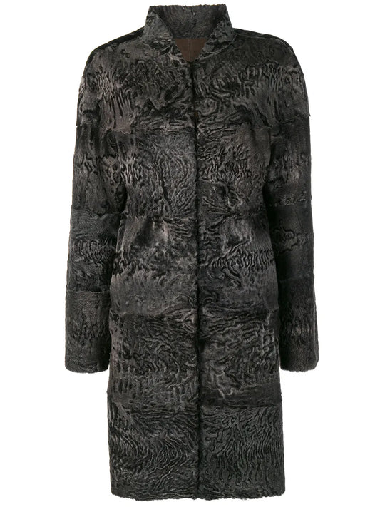 Beatrice Fur Trimmed Coat