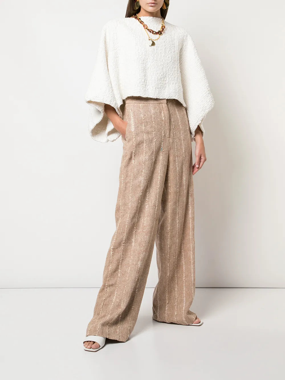 Raw Wide Trousers