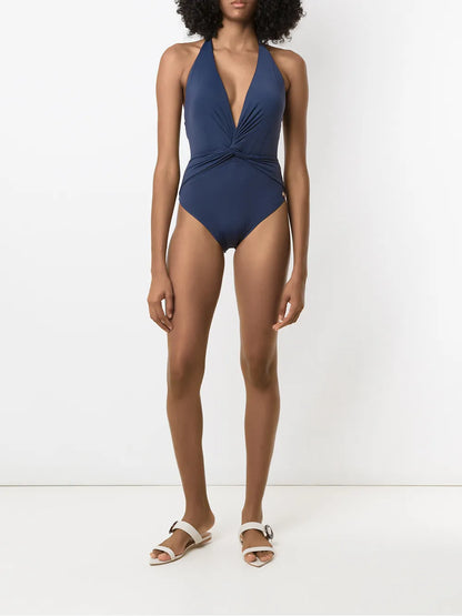 Swimsuit With Twisted Detail