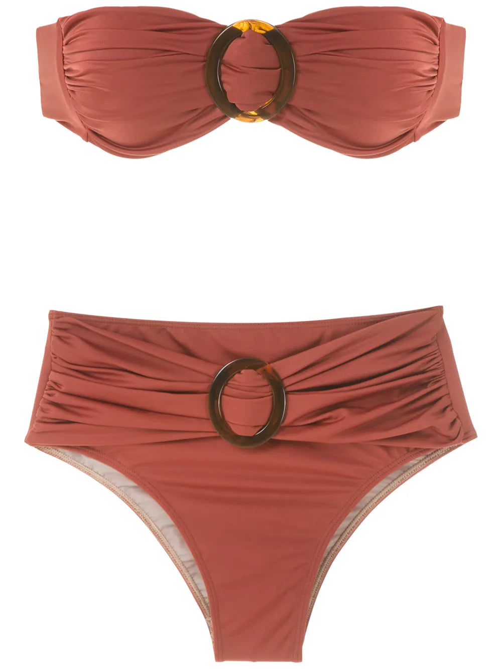 Bikini Set With Buckle Details