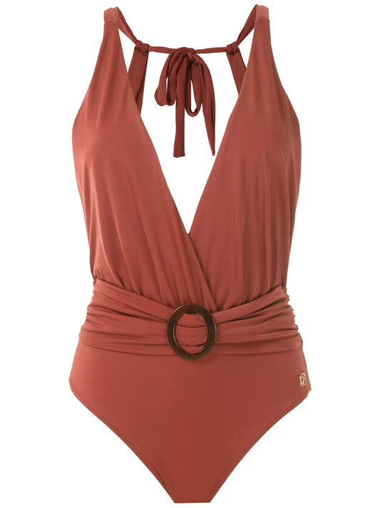 Draped Swimsuit