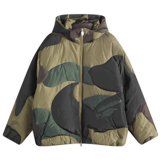 1st Camo Nylon Down Jacket