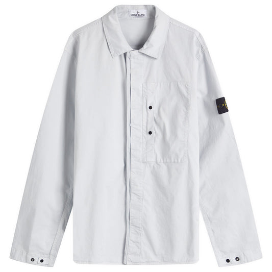 Supima Cotton Twill Stretch-TC Button Shirt Jacket