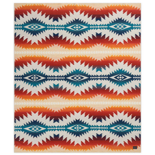 Jacquard Unnapped Throw