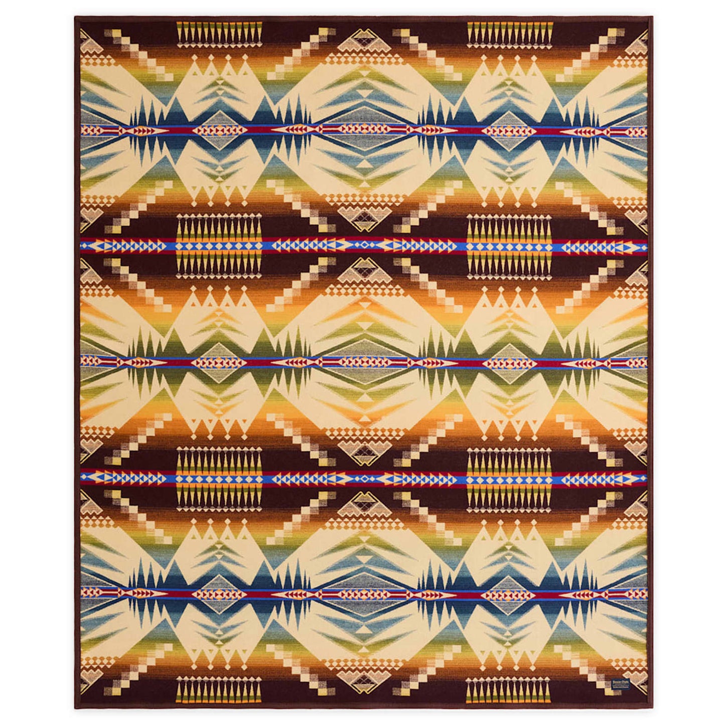 Jacquard Unnapped Throw