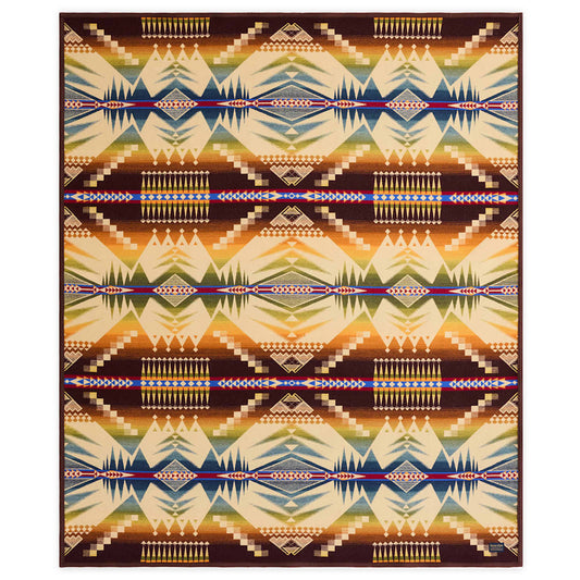 Jacquard Unnapped Throw