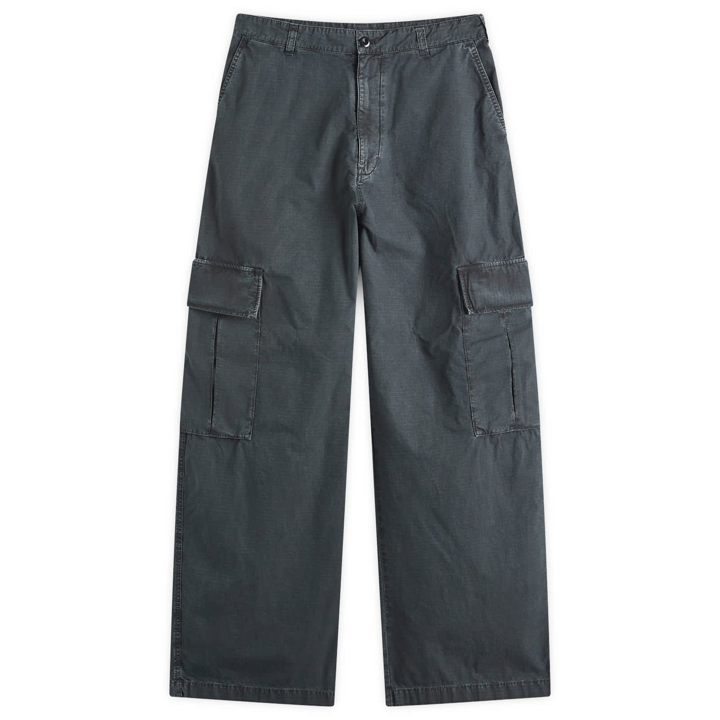 Plassont Garment Dye Cotton Ripstop Cargo Pants