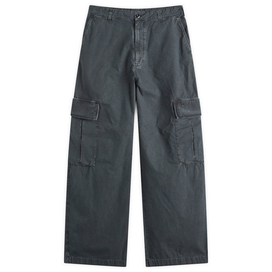 Plassont Garment Dye Cotton Ripstop Cargo Pants