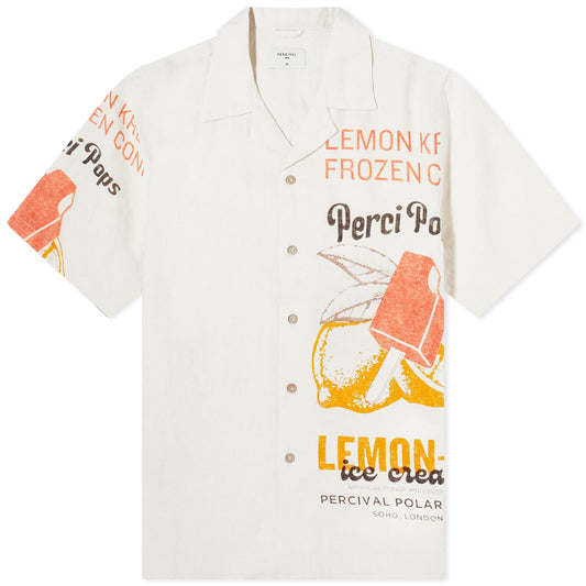 Lemon Kreme Cuban Shirt