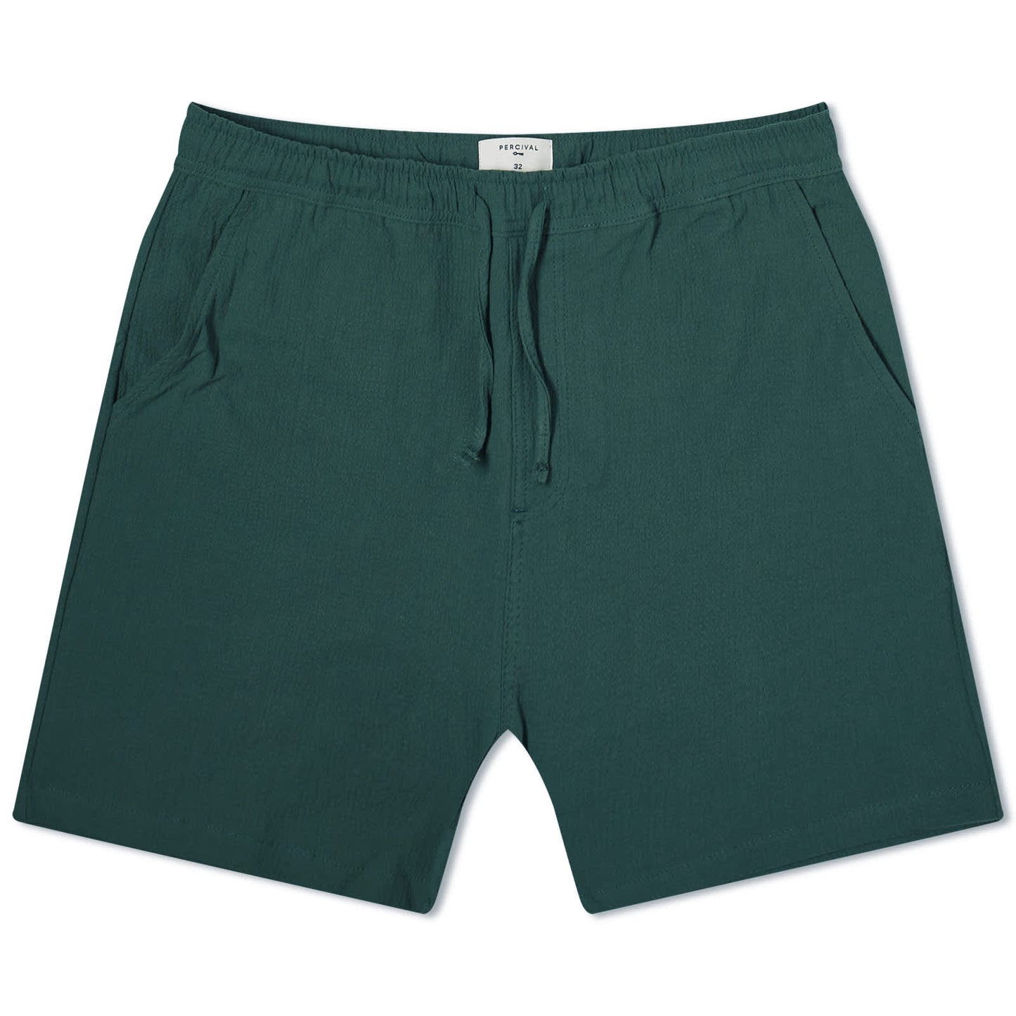 Far Seersucker Pleated Shorts
