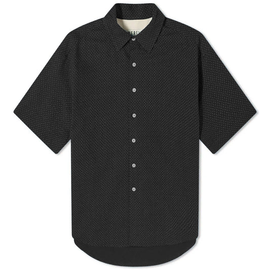 Sashiko Oversized Short Sleeve Shirt