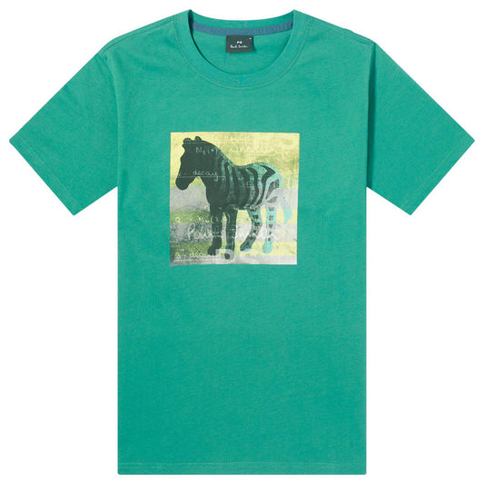 Zebra Square T-Shirt