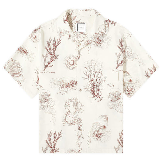 Marine Print Vacation Shirt