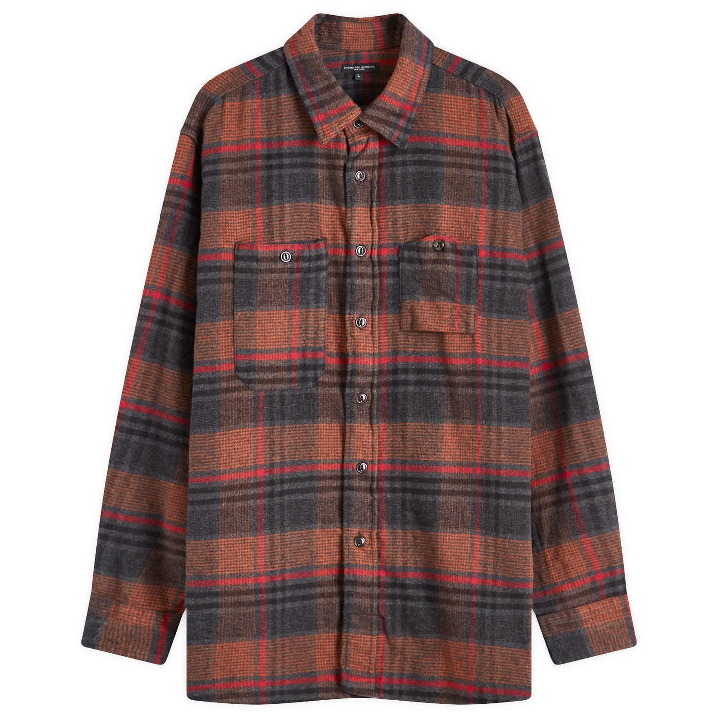 Plaid Flannel Work Shirt