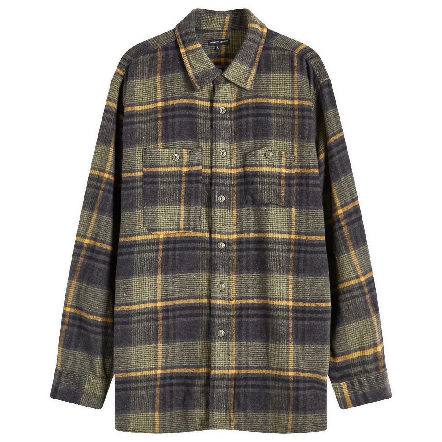 Plaid Flannel Work Shirt