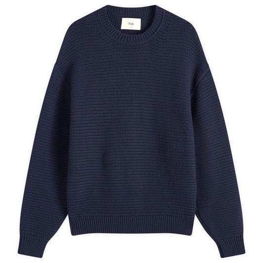 Drop Shoulder Knit Jumper