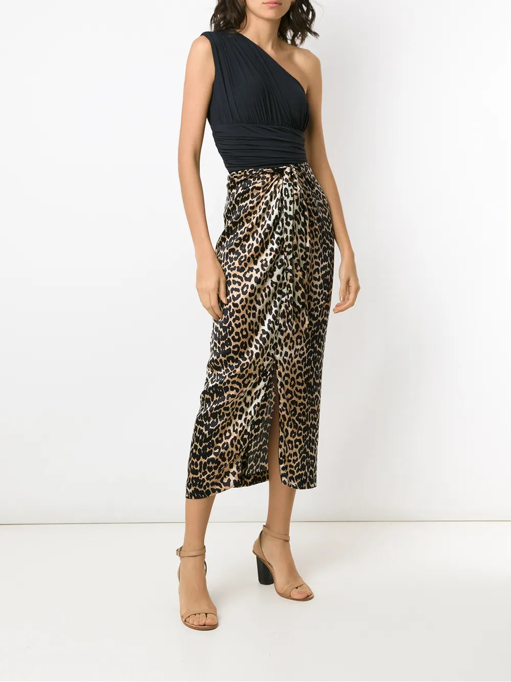 Ruched Panelled Body Top