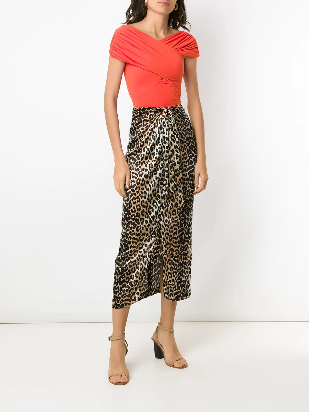 Ruched Panelled Body
