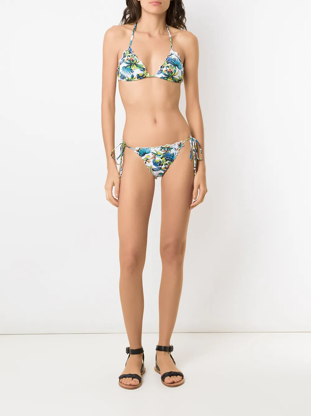 Tropical Pattern Bikini Set