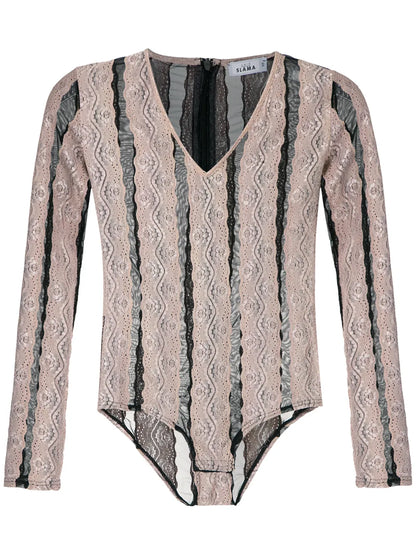 Striped Bodysuit