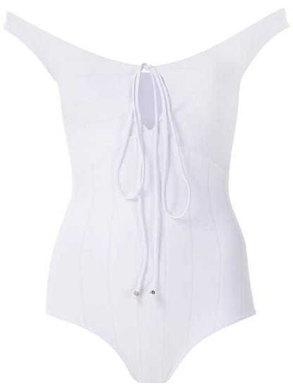 Lace-Up Bodysuit