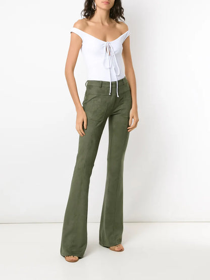 Lace-Up Bodysuit